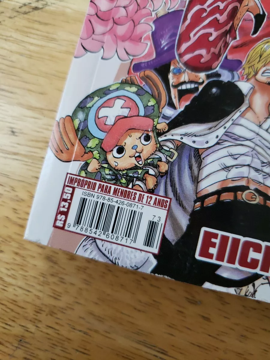 Panini Comics One Piece Manga Volume 73 Spanish/Portuguese