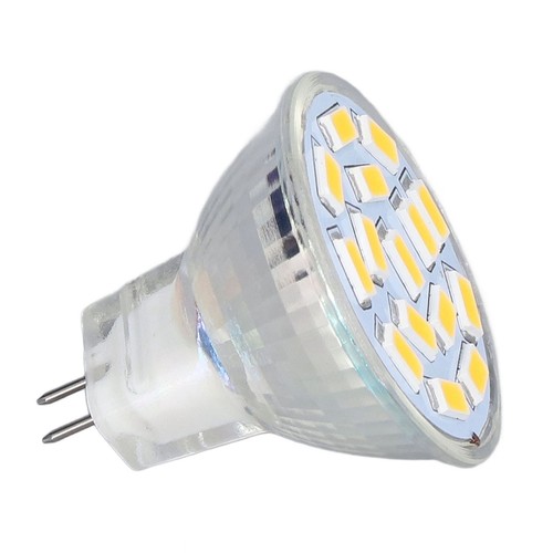 (White Light)2Pcs Light Bulb LED MR11 12V 3W Ceramic Base Eye Protection Bulb - Picture 21 of 24