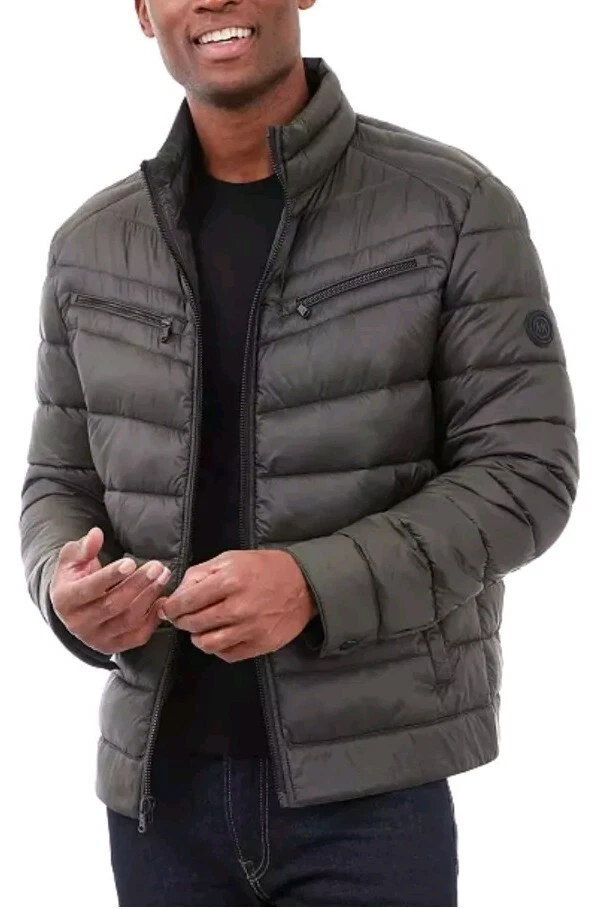MICHAEL KORS PUFFER QUILTED FULL ZIP JACKET LIGHTWEIGHT XXL NWT