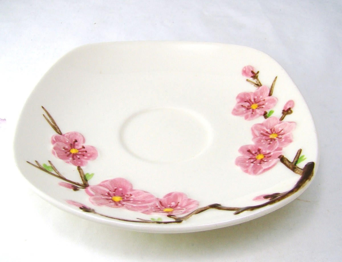 Metlox Vernon Poppytrail California PEACH BLOSSOM Cup Metlox Vernon Poppytrail California PEACH BLOSSOM Cup