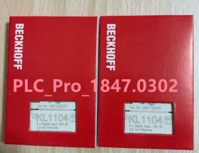KL1104 1PCS Brand New BECKHOFF KL1104 PLC Module Digital Input Fast delivery