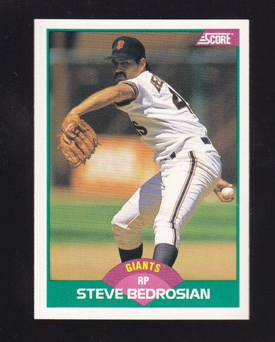 1989 Steve Bedrosian #49T