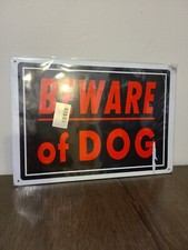 4pk Beware Of Dog Outdoor Signs