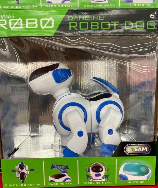 vivitar dancing robot dog