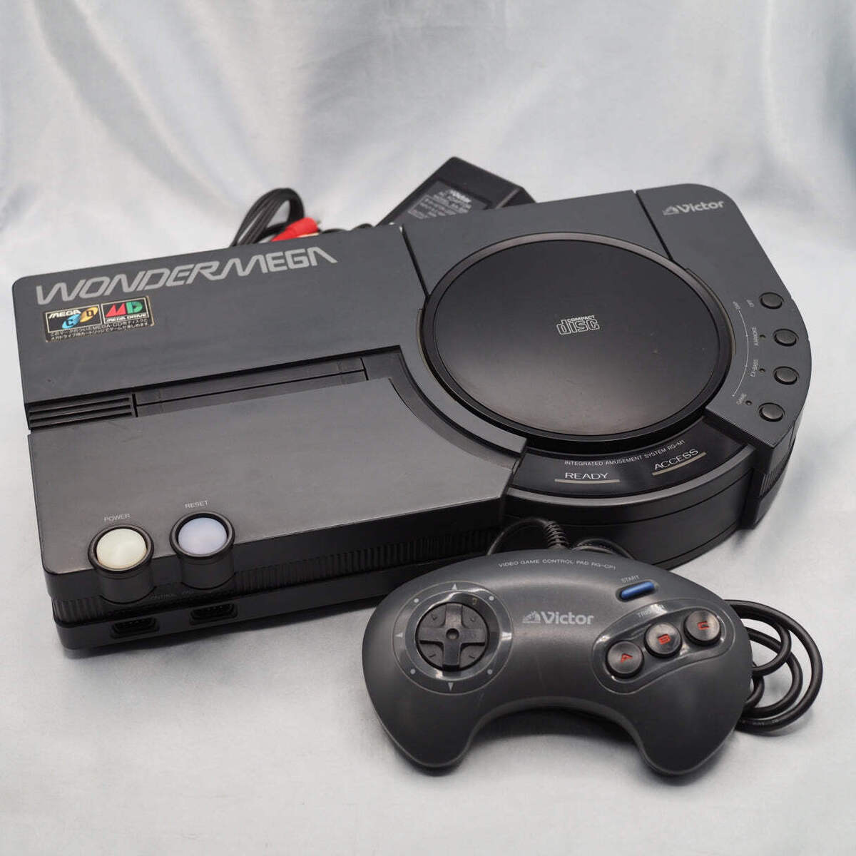 WONDER MEGA Console system RG-M1 Victor SEGA Tested Working WONDER MEGA Console system RG-M1 Victor SEGA Tested Working