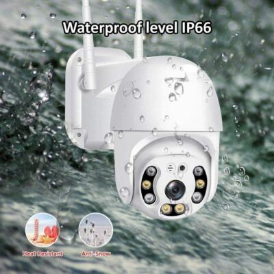 TELECAMERA ROTANTE DA ESTERNO WIFI IP ZOOM 4x SD DOME IP FULLHD 1080P - Foto 5