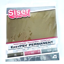 Siser  Easy PSV  Permanent | Treasure Collection 12"x 12" | New in Package