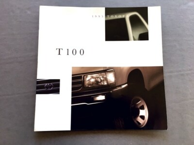 1995 Toyota T100 Truck 14-page Original Car Sales Brochure Catalog