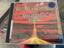 Billy Cox & Buddy Miles The Band of Gypsys Return CD SIGNED BY BILLY COX