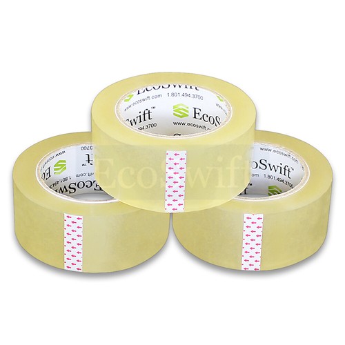 1-36 Roll EcoSwift Packing Packaging Carton Box Tape 1.6mil 2" x 110 yard 330 ft - Picture 6 of 7