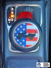 Fits 2018-2025 Jeep Wranglerjeep Gladiator American Flag Sticker For Shifter