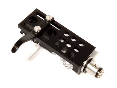 Teac TN-4D Plattenspieler Litz 5N silber verdrahtet schwarze Oberfläche Headshell & Tonabnehmer