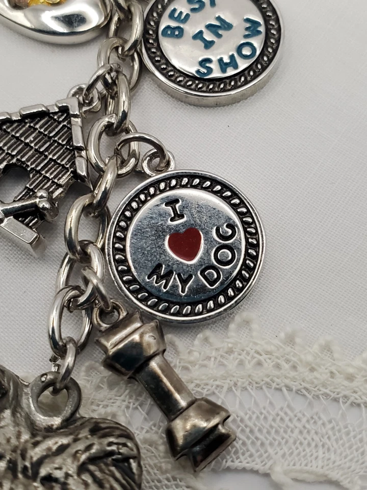 Llavero con dije de perro pekinés mejor en espectáculo Foto 4 de 4