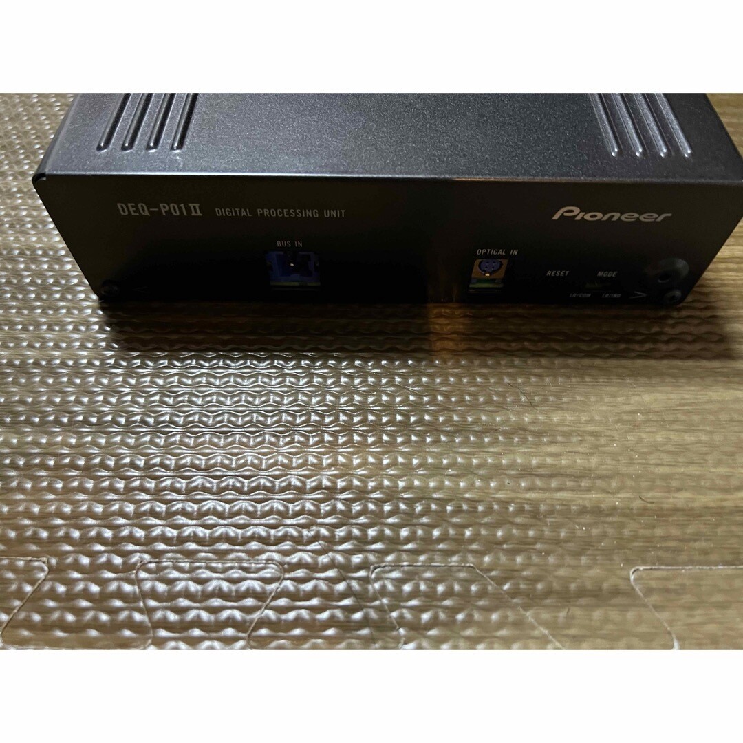 【美品】DEQ-P01II - carrozzeria Pioneer Carrozzeria DEQ-P01II Digital Signal Processor Audio