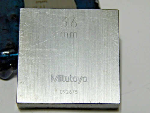 MITUTOYO 36MM GAGE BLOCK