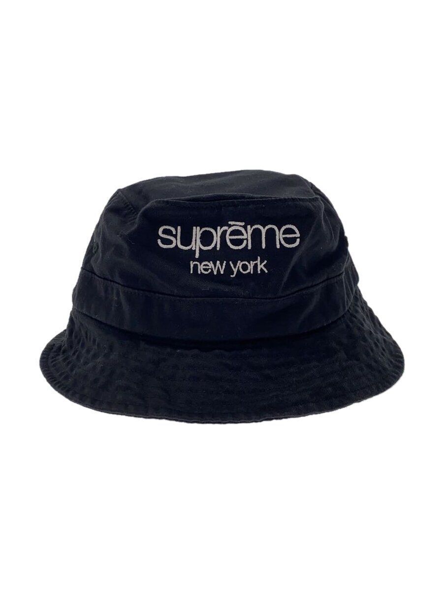 Supreme Hat 24SS Chino Twill Crusher Bucket Cotton Black Supreme Hat 24SS Chino Twill Crusher Bucket Cotton Black
