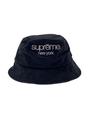 Supreme Hat 24SS Chino Twill Crusher Bucket Cotton Black Supreme Hat 24SS Chino Twill Crusher Bucket Cotton Black