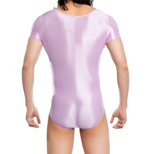 Men Unitard Yoga Bodysuit Gym Romper Bulge Crotch Jumpsuit Undershirt Costume - Picture 24 of 42