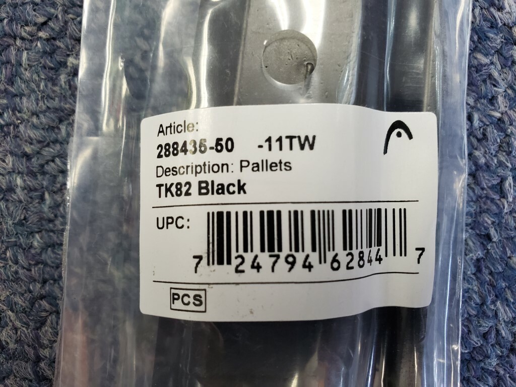 Head TK82 Black Pallet Tennis Racket Racquet Handle 28843550 4 5/8
