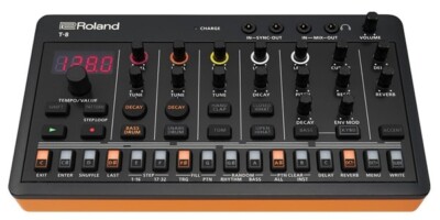 Roland AIRA Compact T-8 　TB-303 TR-808 Roland AIRA Compact T-8 Beat Machine Drum & Bass Sequencer