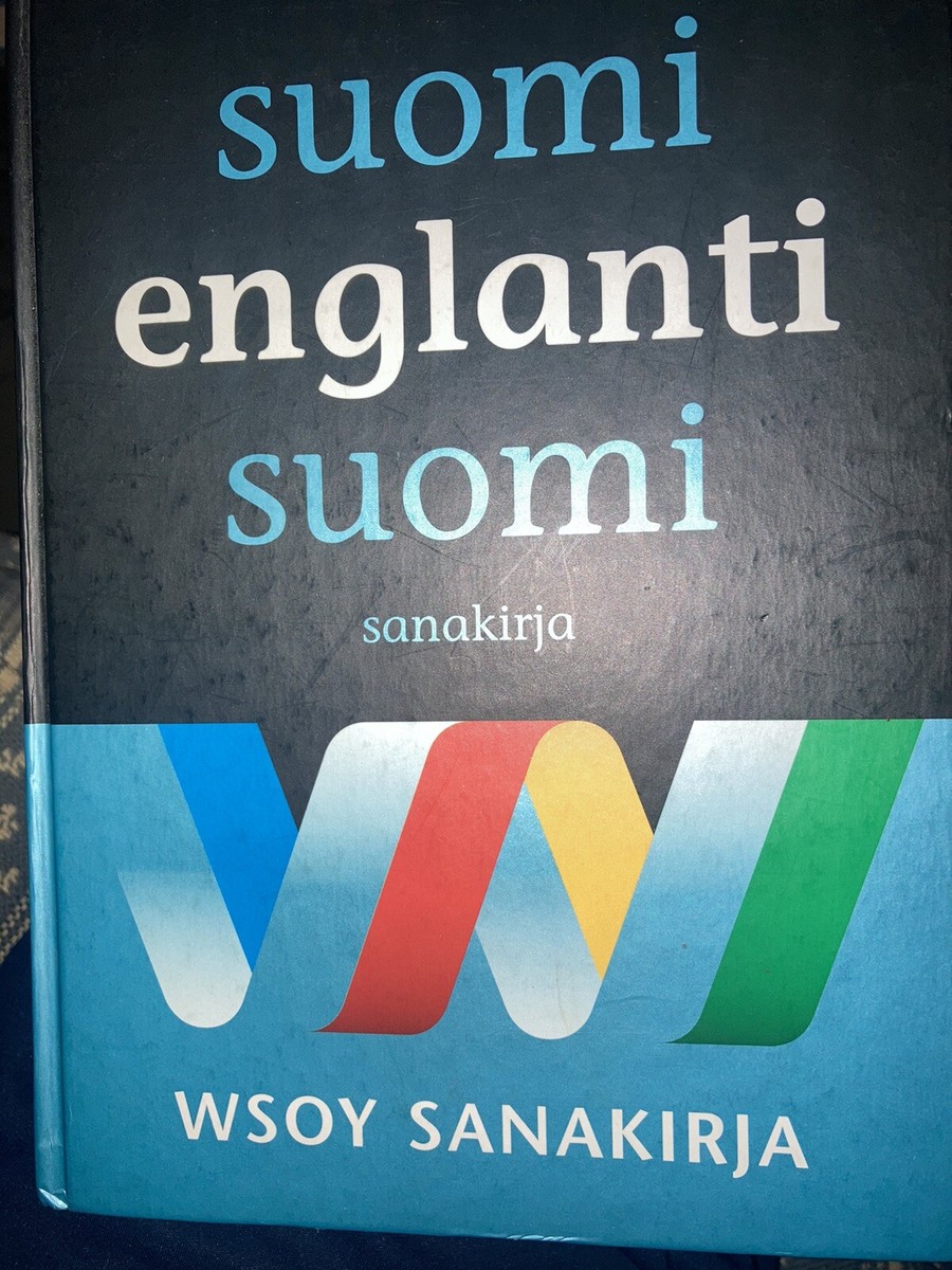 フィンランド語 英語 辞書suomi englanti