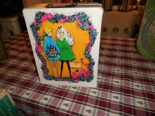 Vintage 1968 The World Of Barbie Doll Trunk Carrying Case 13" x 10" x 7"