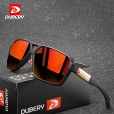 DUBERY Sport Polarized Oversize Sunglasses For Men Driving Fishing Glasses UV400