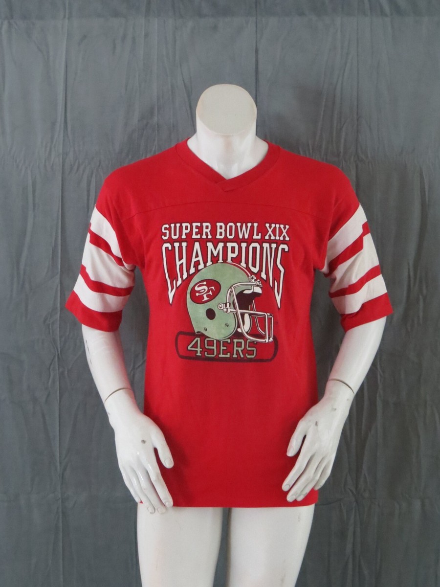 【極希少】49ERS SAN FRANCISCO 90s TシャツUSA製 90s San Francisco SF 49ers 1994 NFC Champs t-shirt Extra