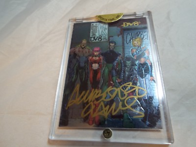 WILDSTORM ARCHIV AUTOGRAMMIERTE KARTE DV8 HUMBERTO RAMOS