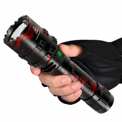 2000000 Lúmenes Linterna COB LED USB 5000 Metros Antorcha Táctica Luz de Trabajo - Imagen 11 de 12