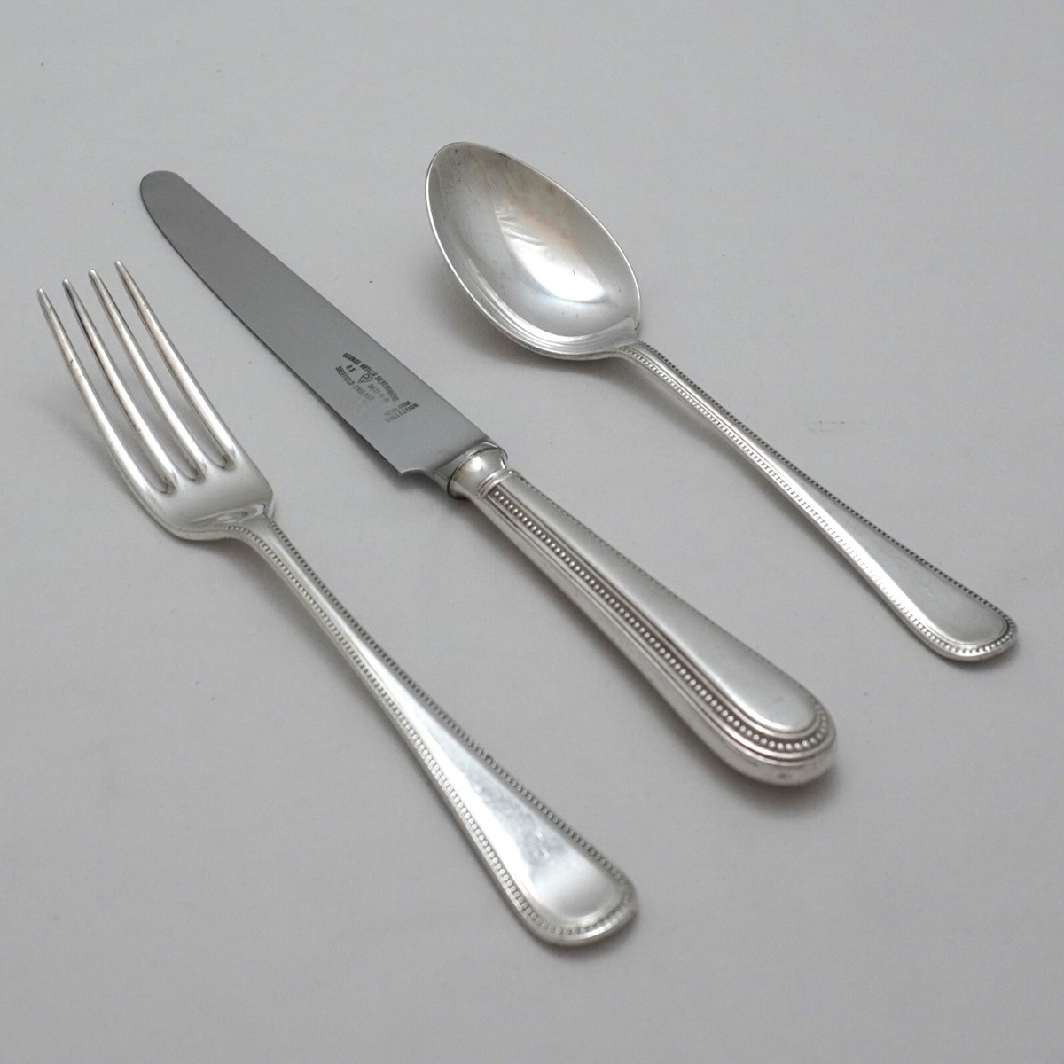 BEAD Design GEORGE BUTLER Sheffield Silver Service 44 Piece