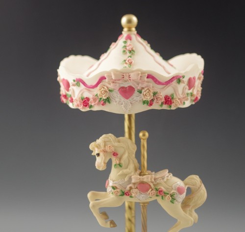 SAN FRANCISCO SPIELUHR HEART'S DESIRE CAROUSEL LTD.ED OF 5,000 SPIELUHR 12" - Bild 3 von 8