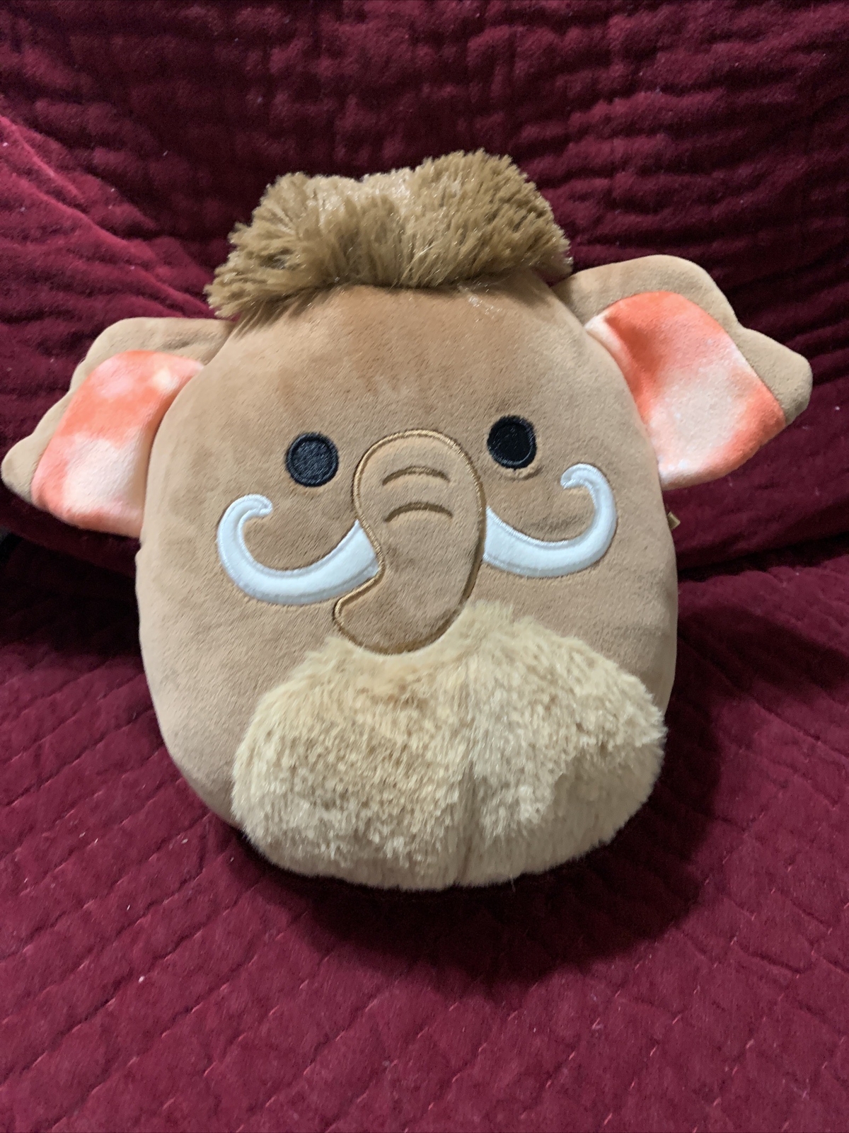 Kellytoy Squishmallow Chienda The Woolly Mammoth  Soft Plush Pillow Toy