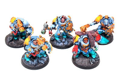 Warhammer Space Wolves Wolf Guard Terminators Well Painted JYS2