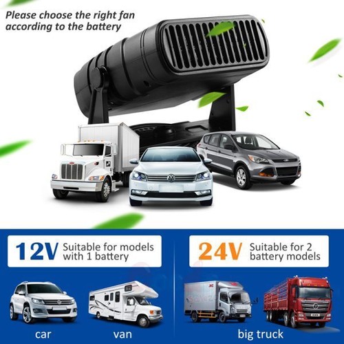 120W 12V Car Heater Defroster Demister Heating Fan Plug in Cigarette Lighter USA - Picture 9 of 12