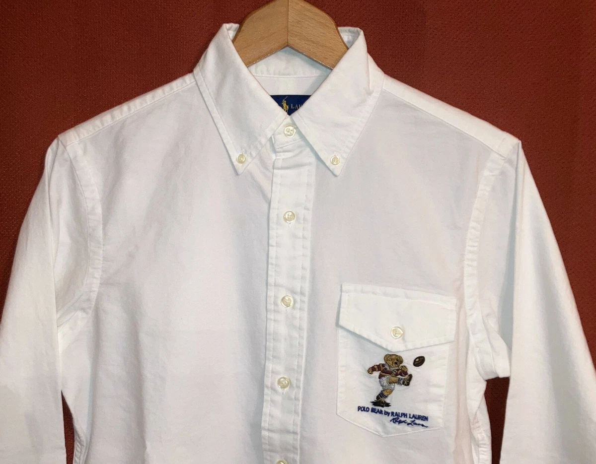 Polo bear button up sales