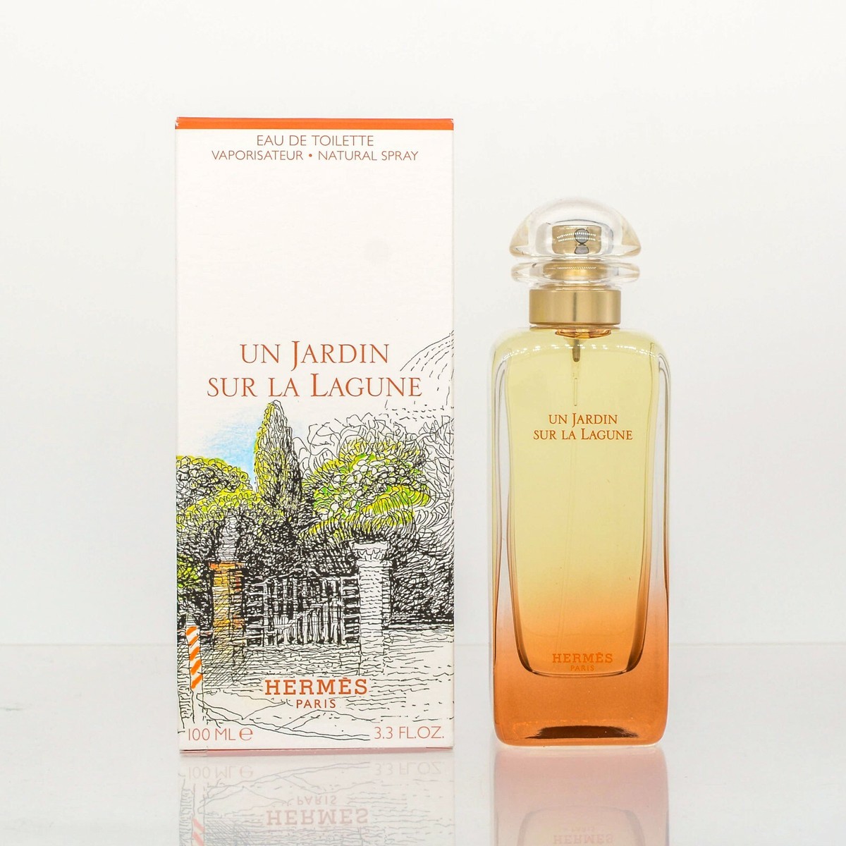 Un Jardin Sur La Lagune by Hermes EDT Spray 3.3 Oz (100ml) Unisex