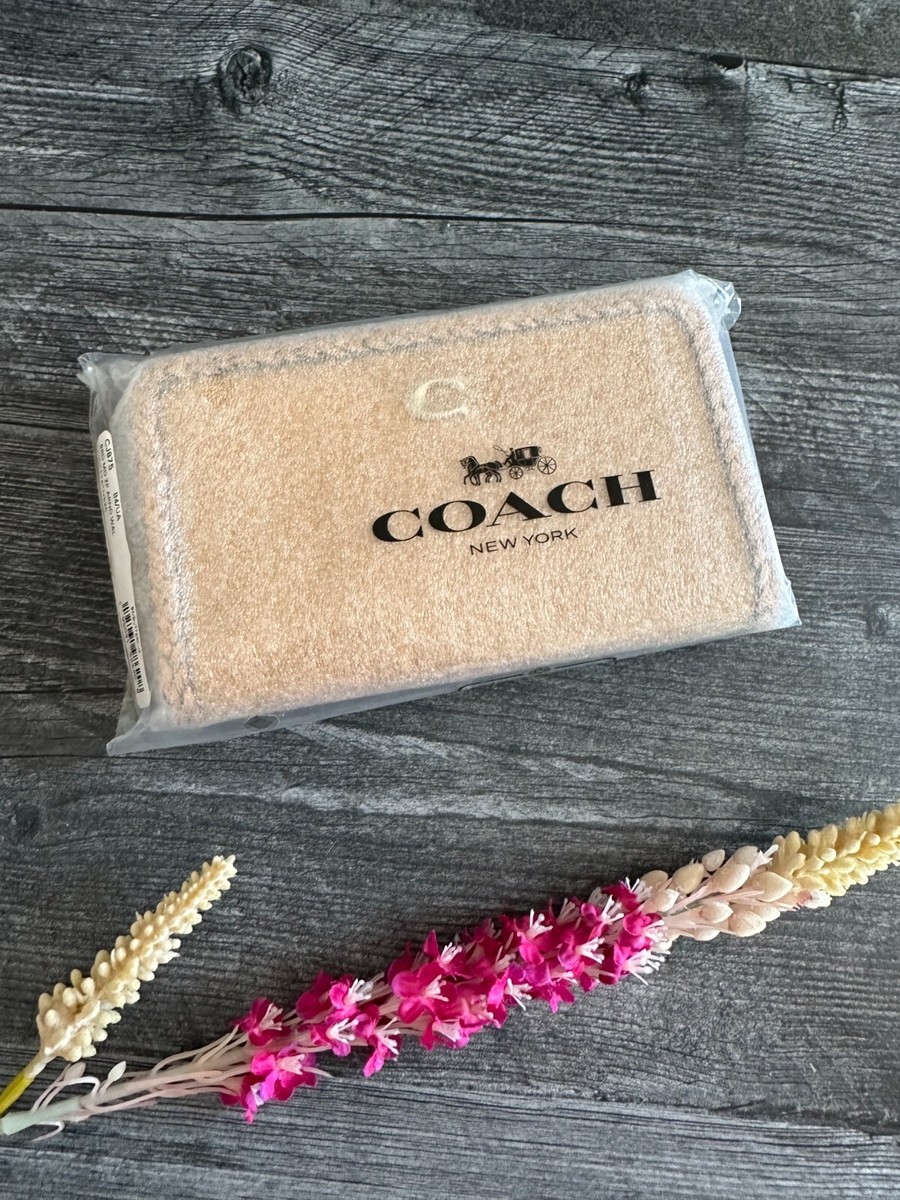 Coach Women's Brass/Buttercup Medium W/Braid Zip Around Leather