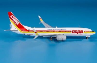 【新品】コパ航空 B737-800 1/400 GeminiJets 1:400 GeminiJets Copa BOEING 737-800S Passenger Airplane Diecast