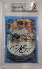 2013 Bowman Chrome Draft Blue Wave Refractor Jonathan Gray  Auto 10 BGS 9 /50