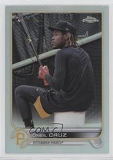 2022 Topps Chrome Image Variation SP Base Refractor Oneil Cruz #128 k0w