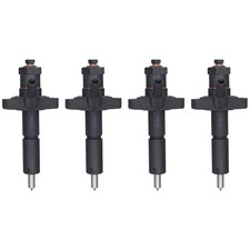 Set Of 4 Fuel Injectors For 4 Cylinder Fits Ford New Holland Tractors