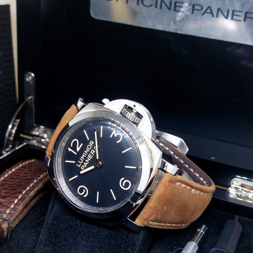 Panerai Luminor 47mm Black Dial 1950 3 Days PAM372 PAM00372 (Full Set-2017)