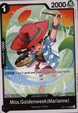 Miss.Goldenweek(Marianne) OP14-085 The Azure Sea's Seven  One Piece NM