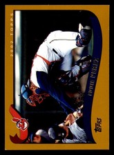 2002 Topps Traded and Rookies #T12 Eddie Perez SP - Cleveland Indians 