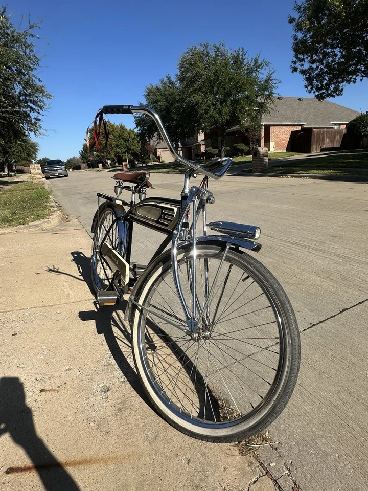1950s Vintage Western Flyer Super Deluxe Collector Edition Antique Bicycle Rare - Image 2 of 4