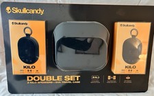 Skullcandy Kilo Double Set 2 Bluetooth TWS Waterproof Speakers w/ EVA Case