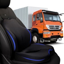 Truck Seat Cushion 2pc 100 Memory Foam Seat Cushion For Truck Driver With Bac Truck Seat Cushion 2pc 100 Memory Foam Seat Cushion For Truck Driver With Bac