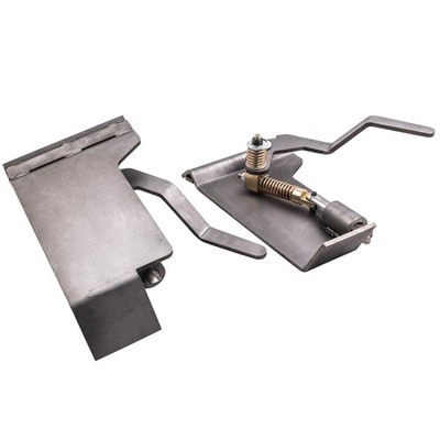 2x Weld-On Skid Steer Quick Attach Conversion Adapter Quick Tach Box