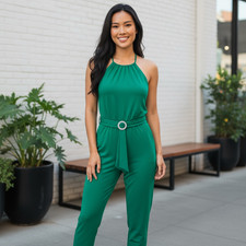 Emeral Green Romper